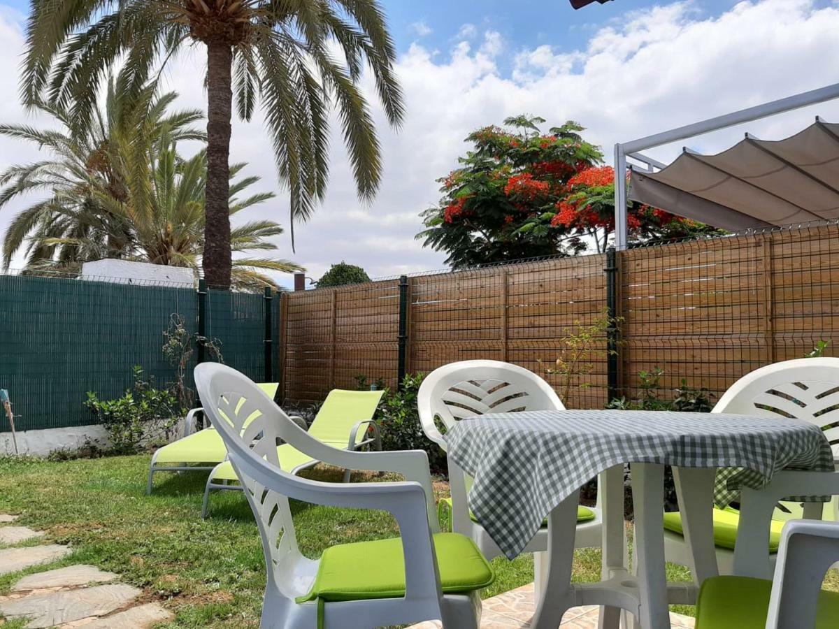 Bungalow With Private Garden Nex To Yumbo Center Villa Maspalomas  Esterno foto