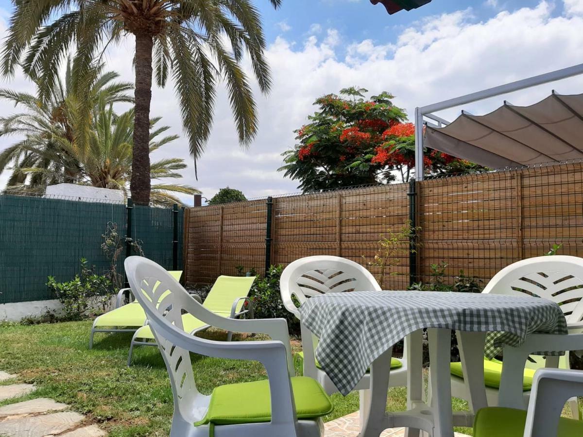 Bungalow With Private Garden Nex To Yumbo Center Villa Maspalomas  Esterno foto